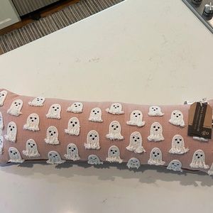 Indigo moon pink ghost 👻 pillow